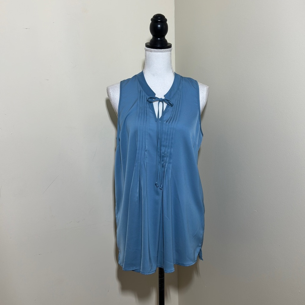 Daniel Rainn Women’s Sleeveless Blouse Medium Lightweight Casual Top